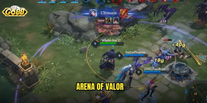 Cá Cược Arena of Valor Go88 BG - MOBA Mobile Với Kèo Cược Hấp Dẫn 1 Arena of Valor