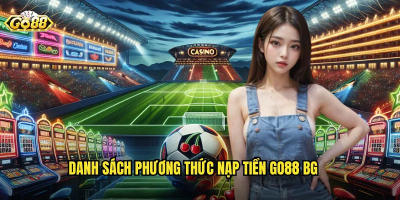 Danh sách phương thức nạp tiền go88 bg