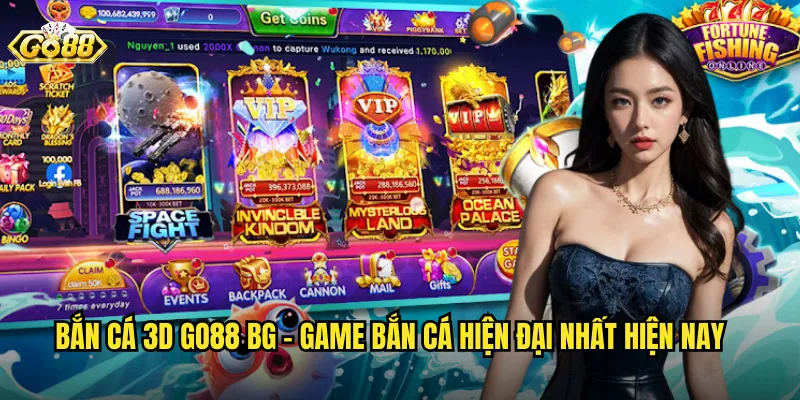 Bắn Cá 3D go88 bg - Game Bắn Cá Hiện Đại Nhất Hiện Nay
